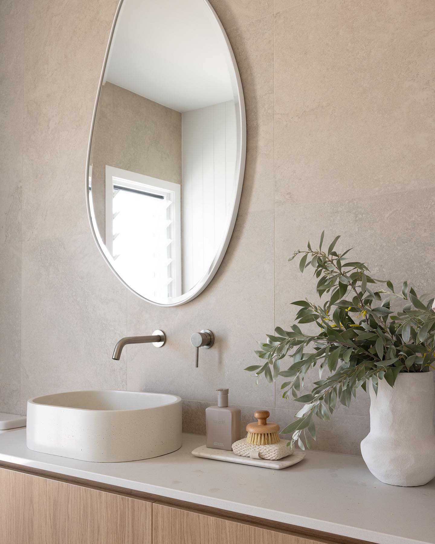 Concrete Polished Vessel Basin