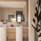 Concrete Polished Full Height Round Pedestal Basin