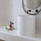 Concrete Polished Half Height Round Pedestal Basin