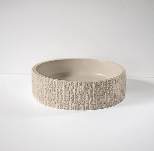 Basin Rouded Concrete Round Basins for Bathrooms | Sticks & Stones Co
