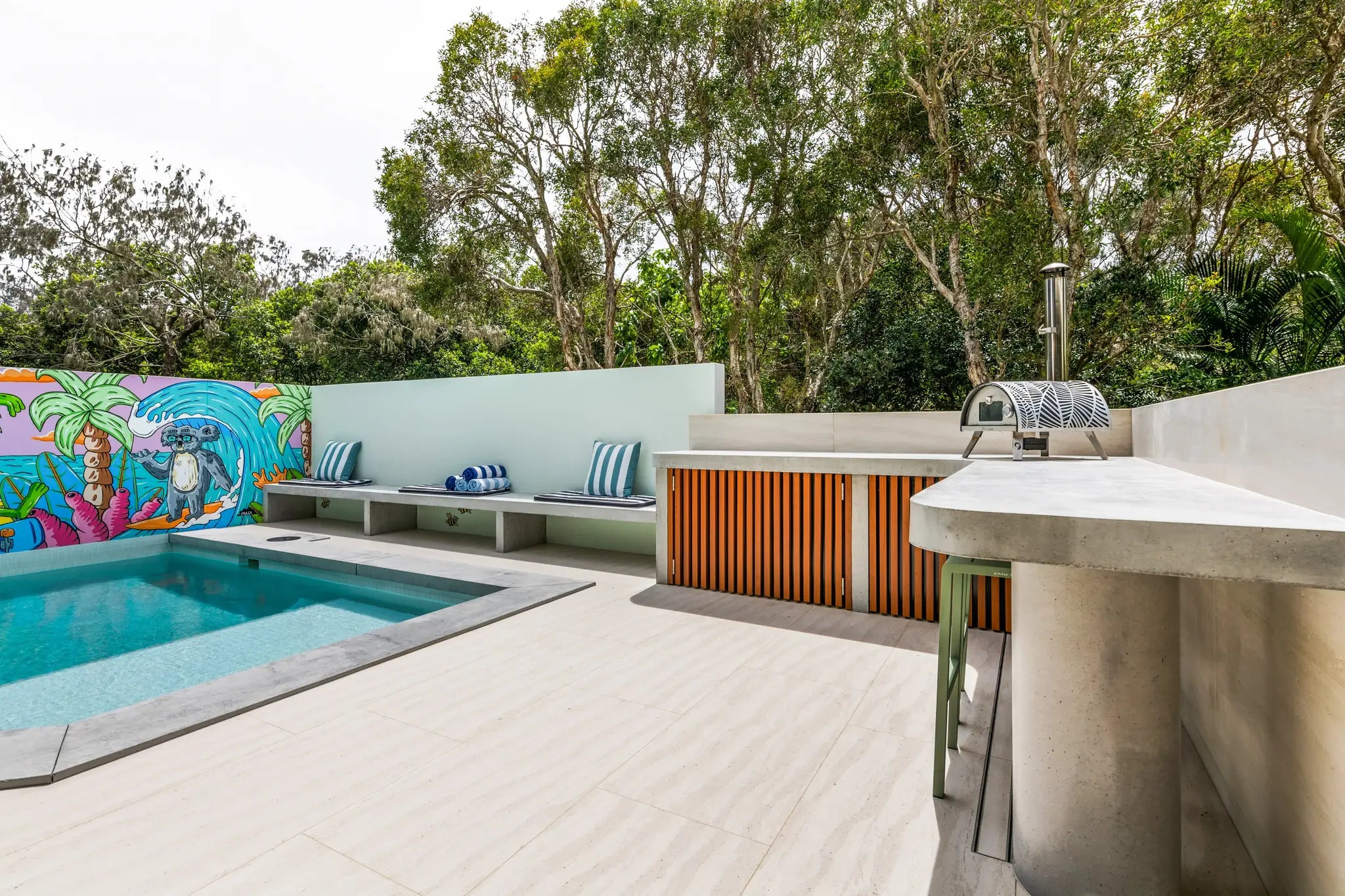 Concrete Benchtops: Colours Designs Sticks Stone Co